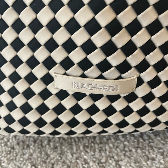 Naghedi st. Barths large tote geo Indio with matching zipper pouch - Picture 5 of 11